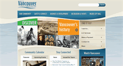 Desktop Screenshot of cityofvancouver.us
